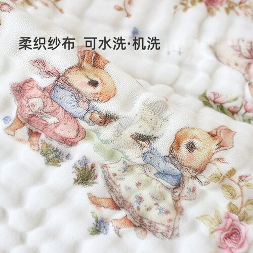 婴儿a类纱布毛巾棉童洗漱