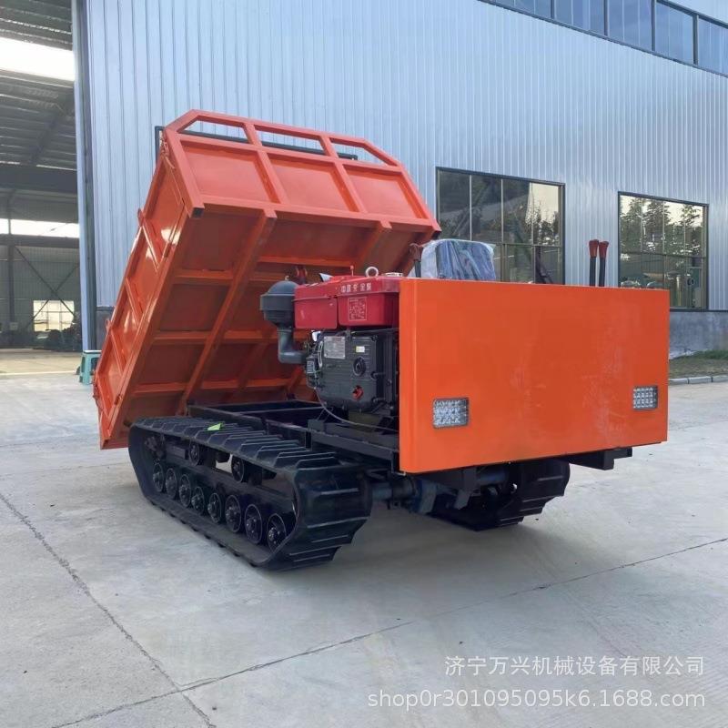 全地形履带运输车手扶山地果园工程农用爬山虎运输车液压履带车