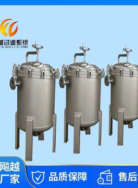 上海飚越无纺布多袋式袋式过滤器大流量液体袋式过滤器