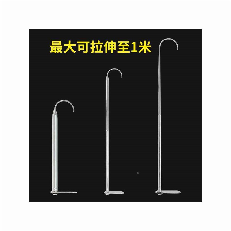 热销四环紫外线强度指示卡测试工具不锈钢挂钩灯管检测通用1m伸缩