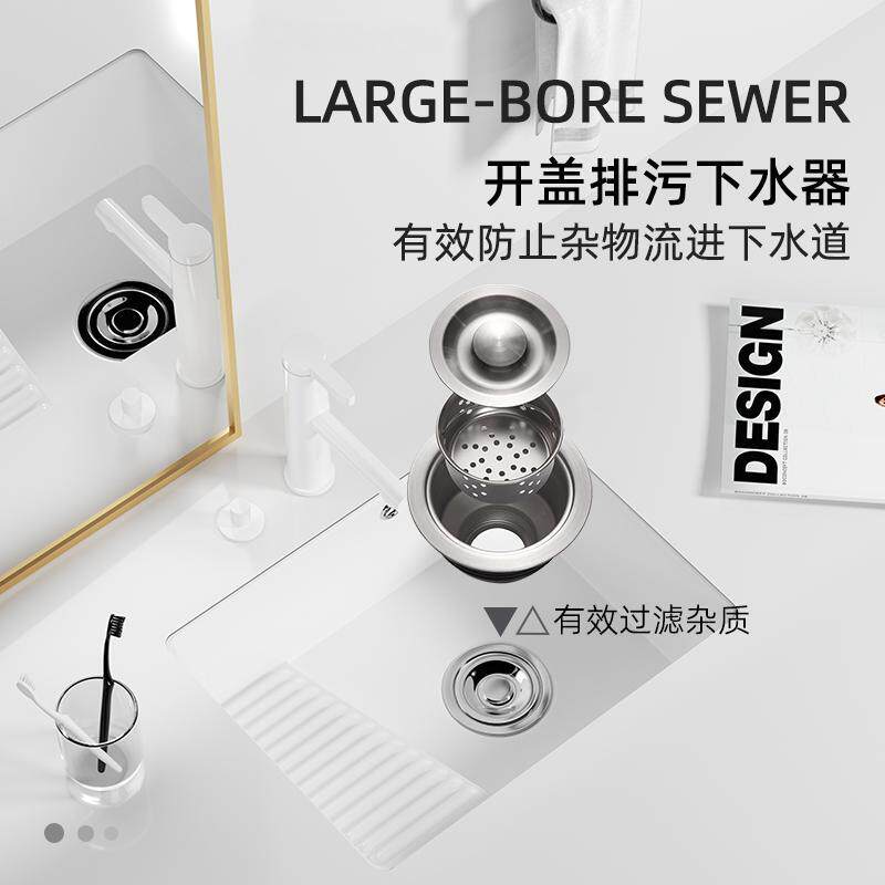热销陶瓷台下盆洗手盆家用浴室卫生间嵌入式洗手池单盆洗手盆带搓