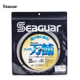 日本进口西格Seaguar蓝万鲔巨物大号子线碳氟线深海拖钓耐磨鱼线