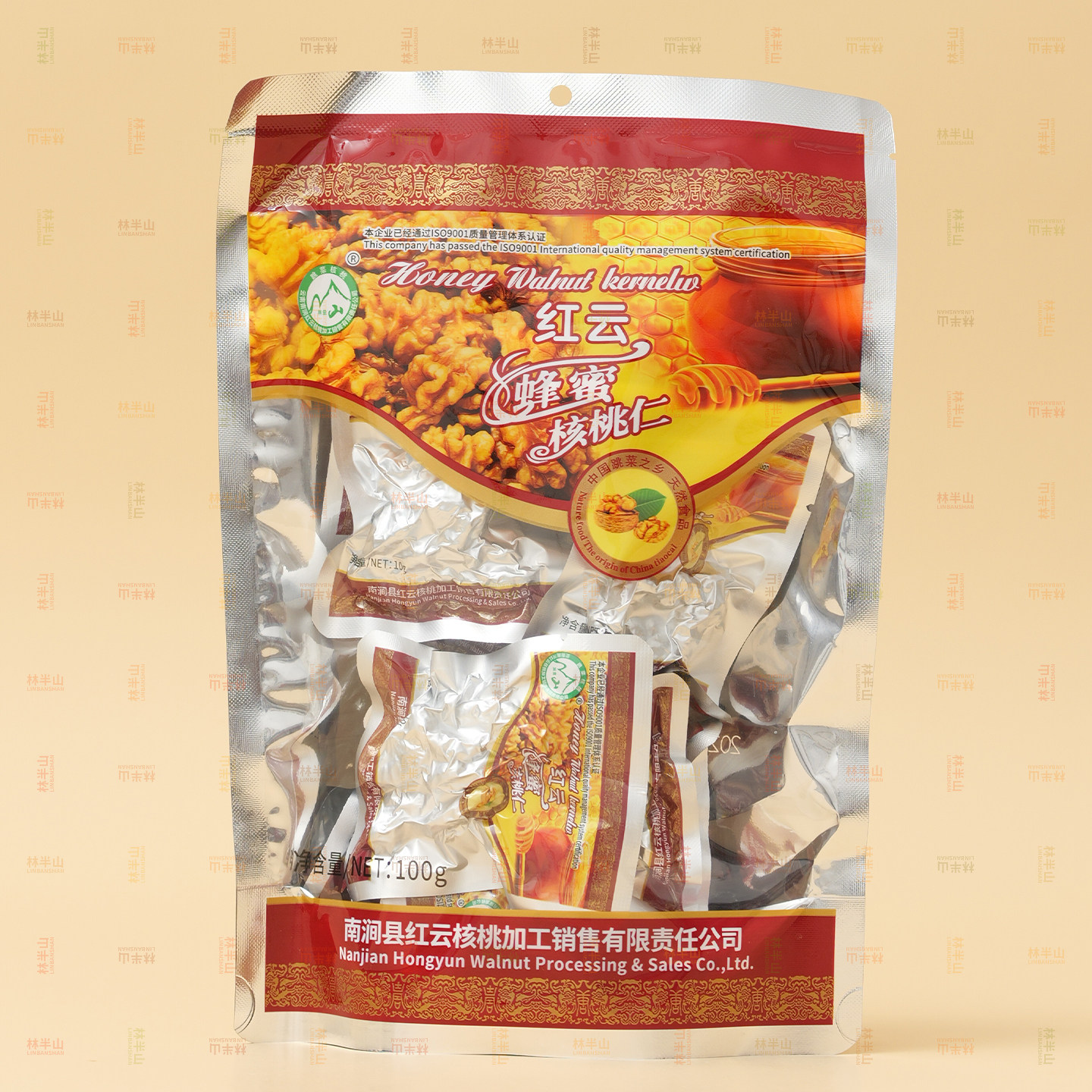 大理红云蜂蜜核桃仁100g 云南特产去皮核桃仁小包装坚果零食年货