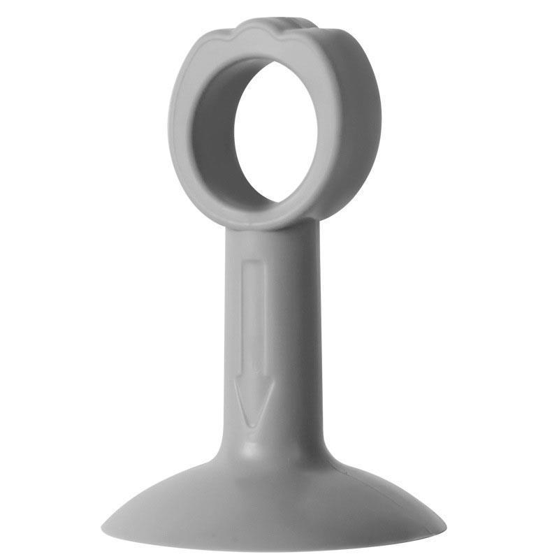 随手贴门吸硅胶厕所门把手防撞短款隐形卫生间乳胶静音门吸免打孔