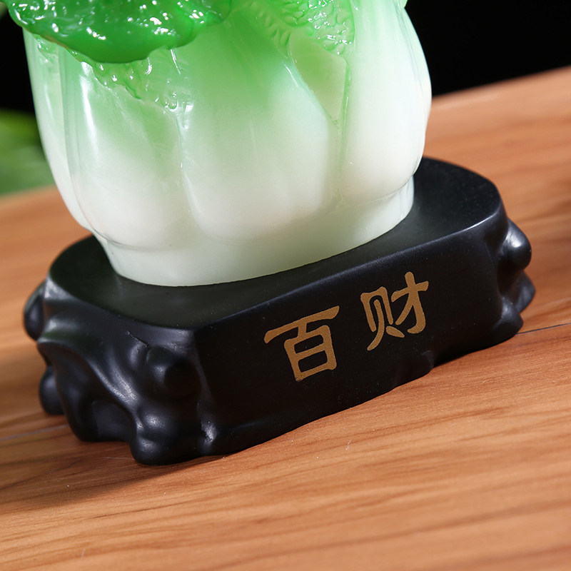 极速白菜笔筒创意时尚复古招财小清新可爱办公室摆件礼品实用定制