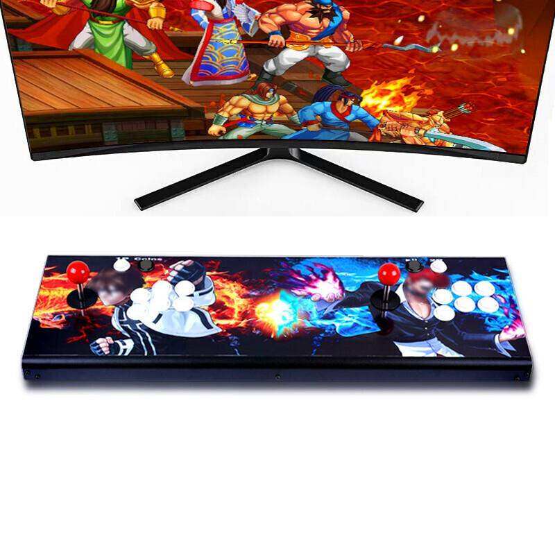 极速月光宝盒游戏机 3D投币家用街机怀旧双人格斗摇杆 月光VSbox