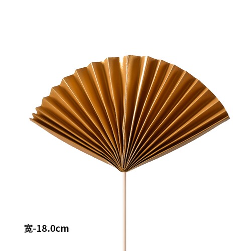 好货祝寿折扇生日蛋糕装饰插件网红大红金色扇子喜庆插牌派对烘焙
