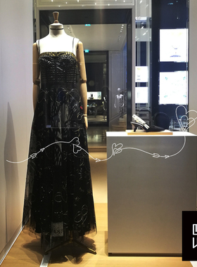好货服装店橱窗防撞贴纸玻璃门静电贴创意个性网红店简约时尚门贴