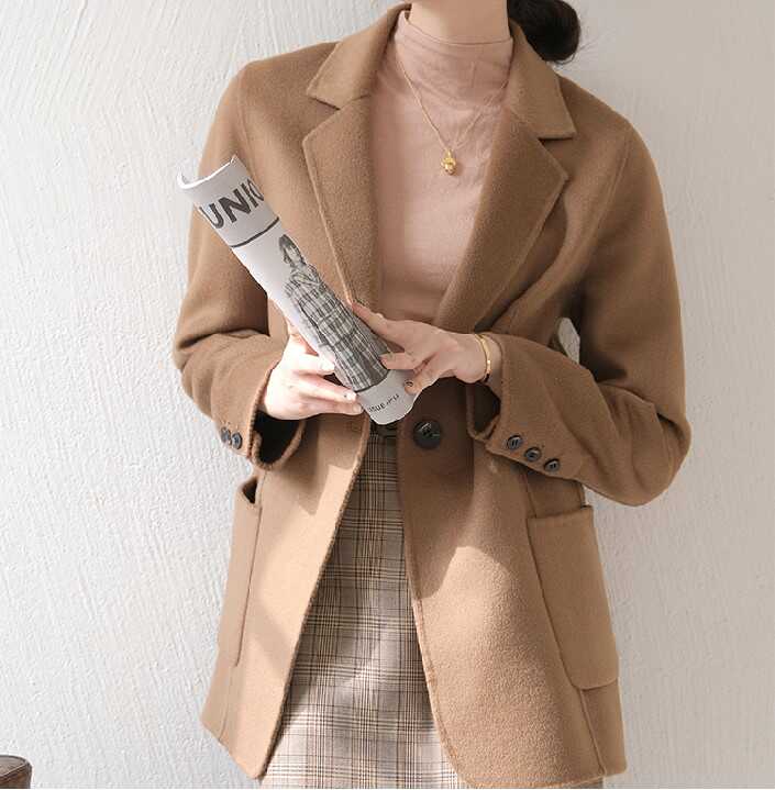 春秋女款反季西装外套时尚