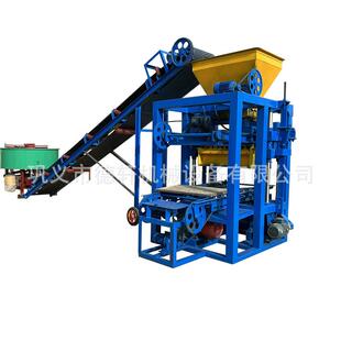全自动水泥制砖机液压砖机设备空心透水砌块马路水泥打砖机