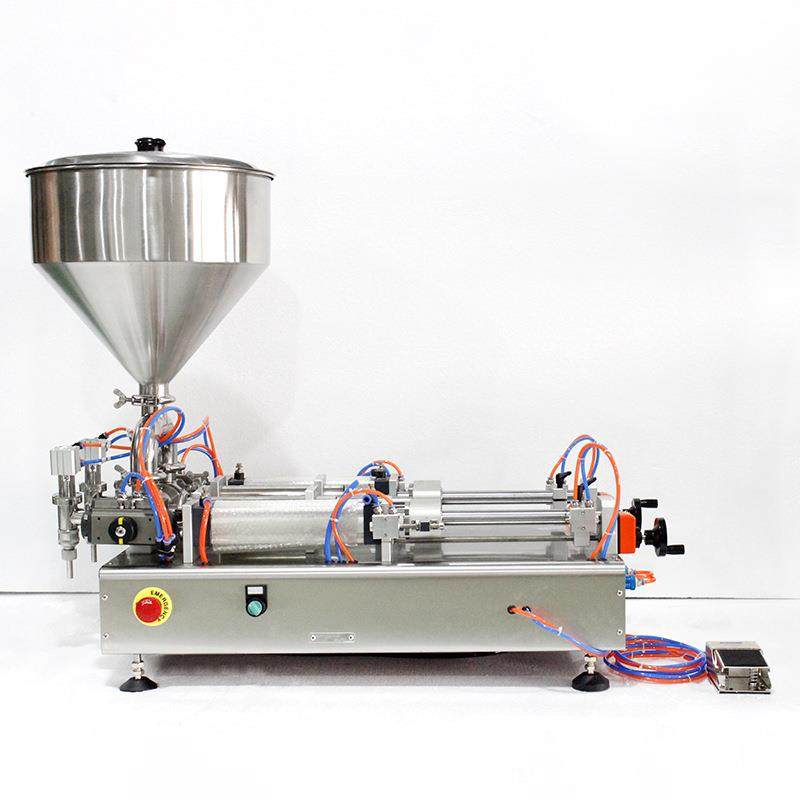 全气动双头膏体灌装机双头膏体灌装机卧式液体洗衣液分装机,工业油品/胶粘/化学/实验室用品,离心机,淘宝优惠券,粉丝福利购,淘宝优惠卷