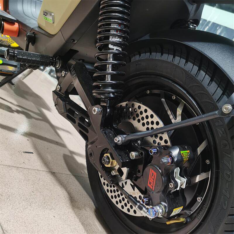 电动车改装后碟刹套装螃蟹卡钳Y码碟盘套装改装平叉小牛深远麦铃