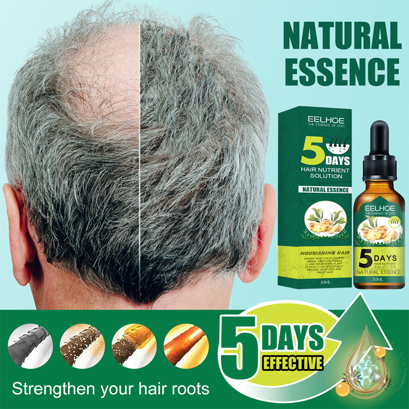 5 Days Ginger Hair Growth Products Natural Anti Hair Loss Pr