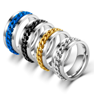 FACEINS Rings For Women and Men Rotatable Bottle Opener Ring