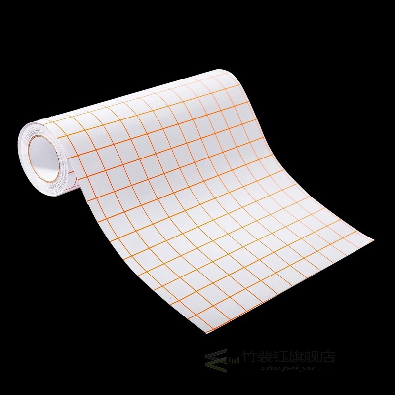 Transparent Vinyl Transfer Paper Tape Roll-12 X 6.6ft with A