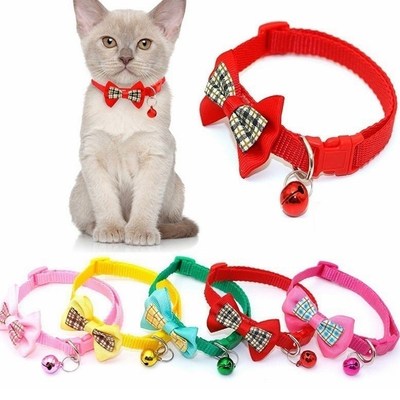 Bow Adjustable Bow Tie for Dogs, Beautiful Collar with A Chr