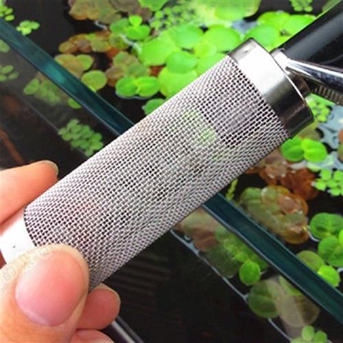 新品Filter Mesh Shrimp Nets Stainless Steel Fish Tank Filter