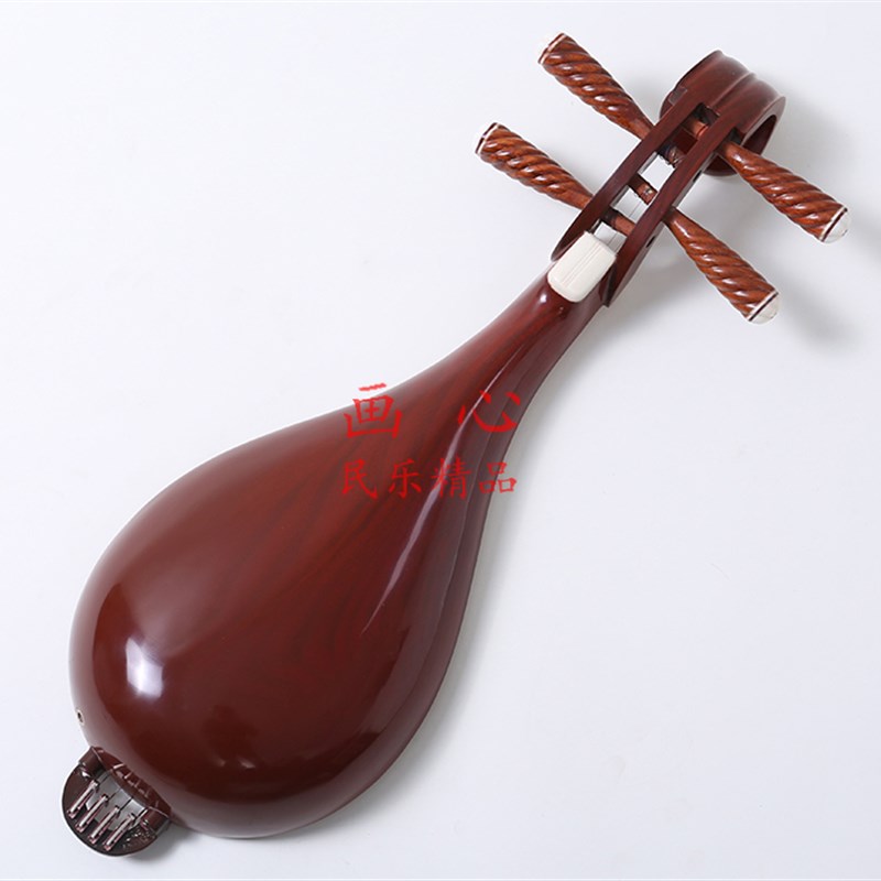 L柳琴乐器厂家直销专业演奏级检定考试初学椿木柳琴厂家琴盒弦拨