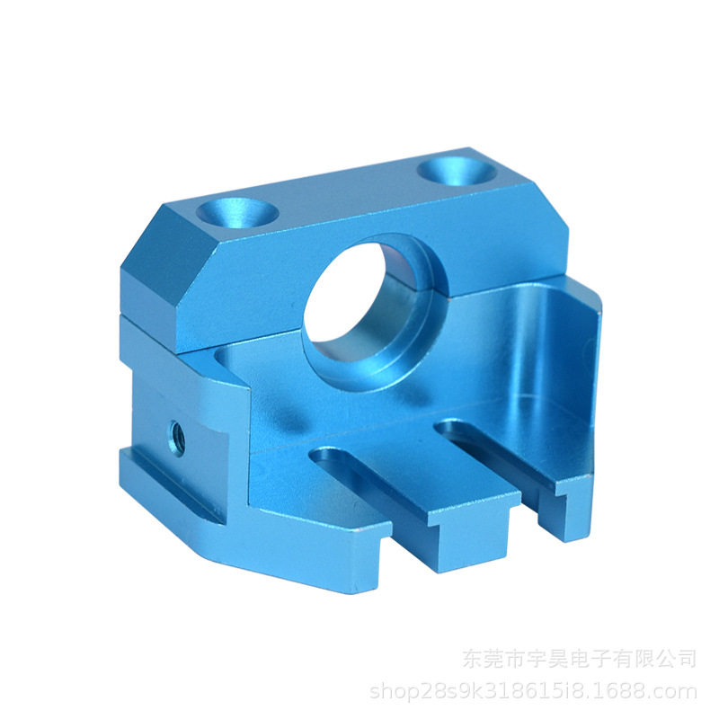 3D打印机配件 Ender 改装E3D V5V6 火山/蚊子/飞龙热端全金属夹具