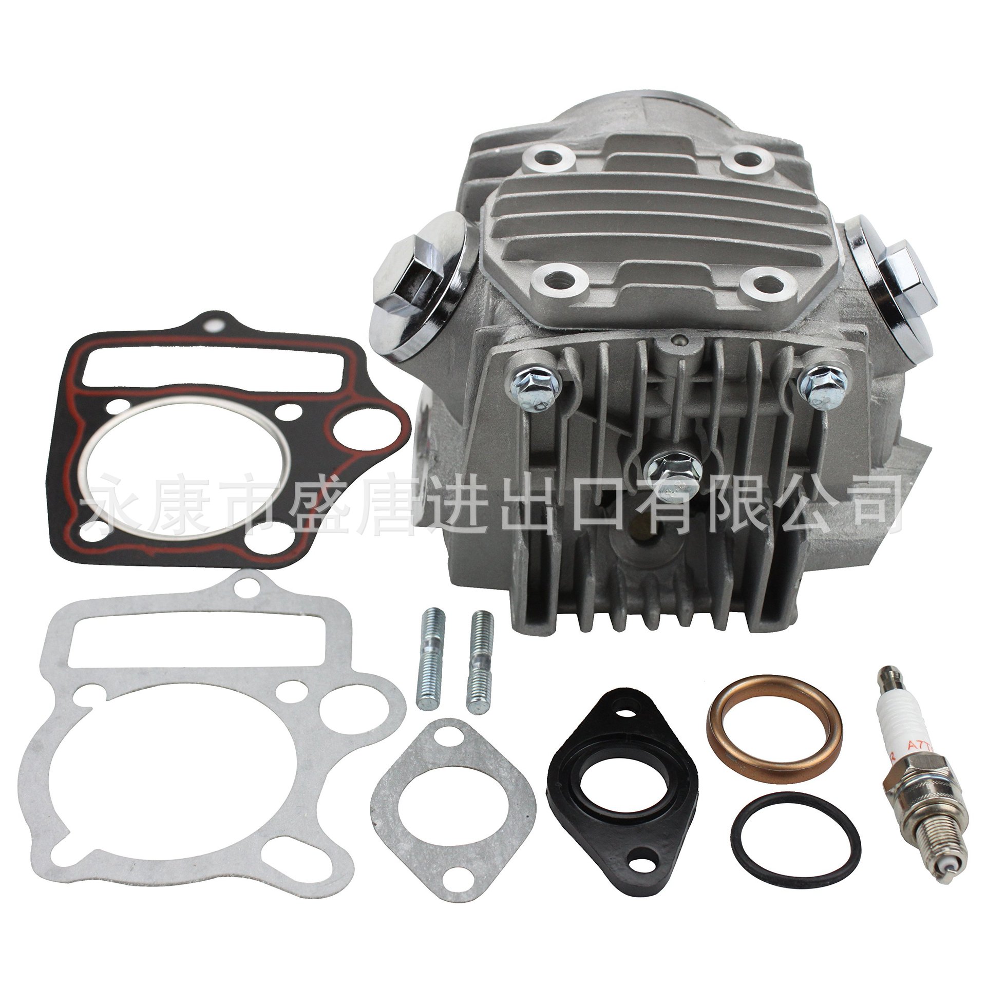 完成 4 冲程 110cc 摩托车发动机 ATV 卡丁车越野车的气缸盖更换