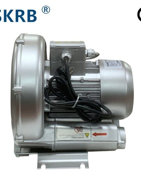 2RB310H16 0.7KW700W旋涡气泵 义齿打磨粉尘收集配套高压鼓风机