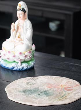 佛像底座供桌垫观音垫装饰底座垫佛寺摆放垫家居室内美观储物垫