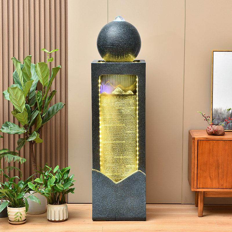 流水喷泉循环水招财风水球落地摆件玄关客厅加湿器家用家居装饰品,家居饰品,装饰摆件,淘宝优惠券,粉丝福利购,淘宝优惠卷