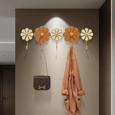 挂钥匙进门玄关挂衣钩轻奢创意门后衣服挂钩入户门挂衣架壁挂墙上