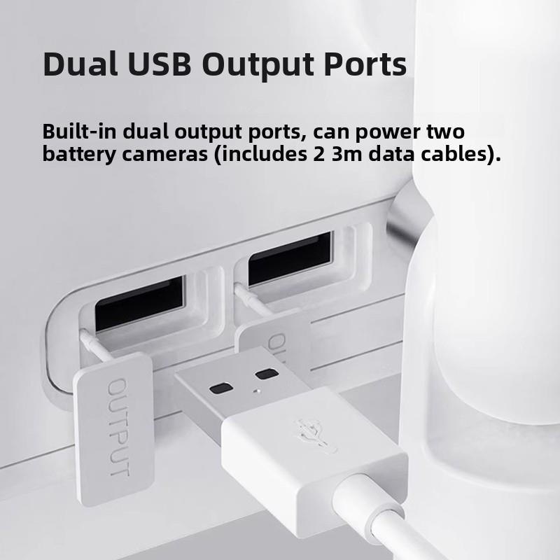 萤石太阳能板电池仓4g室外防水蓝牙内置可充电锂电池cb3 eb3 hb8