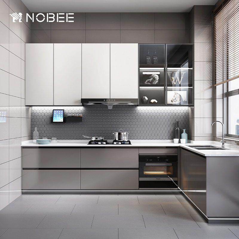 香港門市全屋定制橱柜家用厨房整体不锈钢厨柜灶台装修现代极简风,全屋定制,整体厨柜,淘宝优惠券,粉丝福利购,淘宝优惠卷