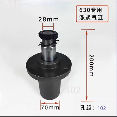 青岛砂光机涨紧气缸 千川豪德重型宽带砂光机原厂涨紧气缸63/50