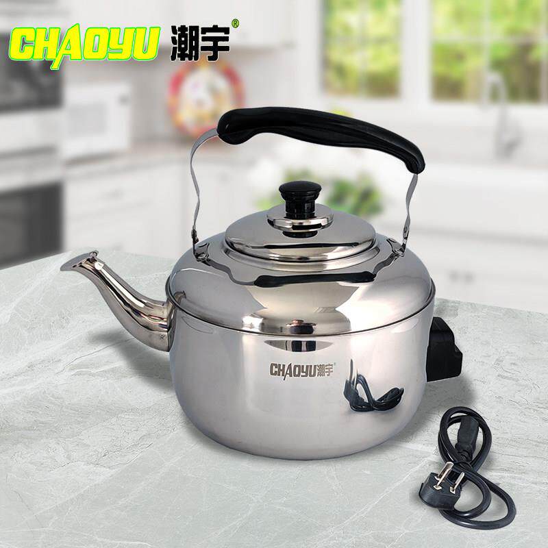 潮宇旺宝烧水壶老式直接插电可更换加热管快煮壶食品级鸣音大容量