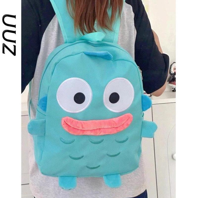 可爱卡通双肩包大容量搞怪丑萌小背包初高中大学生书包女