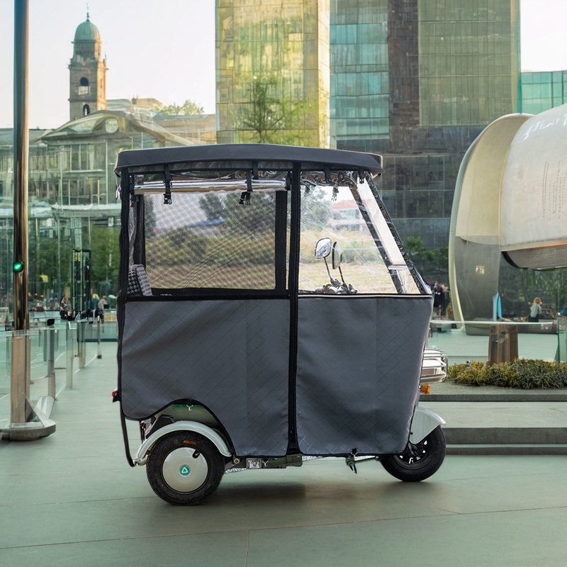 3轮电动车雨棚2025新款遮雨车棚