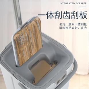 免手洗平板拖把家用懒人一拖净清洁用具可拆卸干湿两用平板拖把