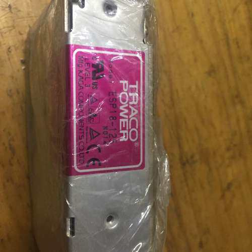 {议价}TRACO电源ESP18-12S 九成新单路输开关