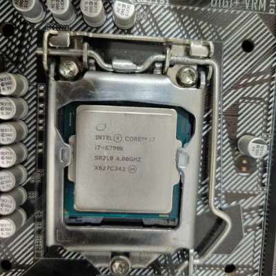{议价}i7 6700k处理器完好，的CPU功能正常，实物拍摄正
