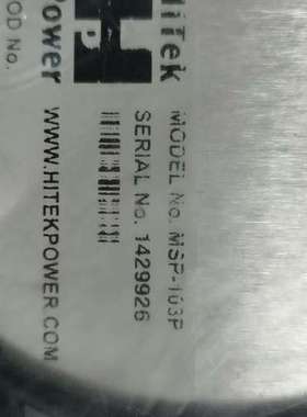 {议价}HiTek Power电源 MSP-103P，输10KV用