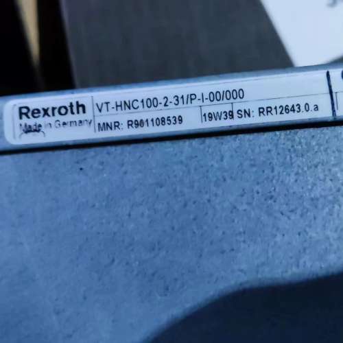 {议价}力士乐液压伺服控制器 VT-HNC100-2-31/P-I-