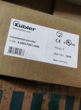 {议价}Kubler库伯勒编码器 8.5803.P261.204