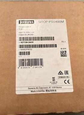 {议价}6EP1536-3AA10 （400V20A）电源