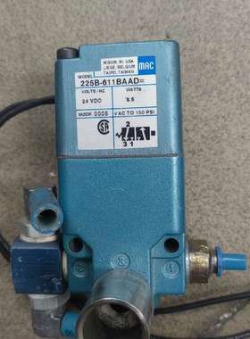 {议价}：MAC电磁阀：225B-611BAAD：高频阀：实物图