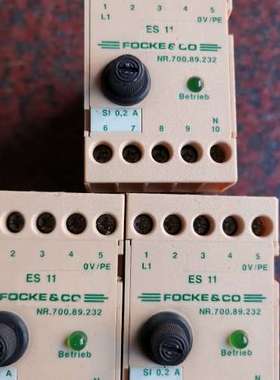 {议价}FOCKE&CO继电器型号：NR.700.89.232  E