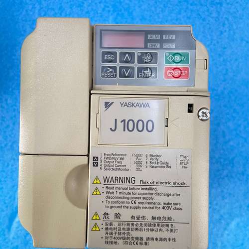 {议价}CIMR-JB4A0005BBA，安川J1000系列变频器，