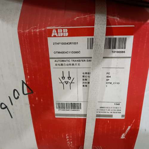{议价}ABB双电源自动转换开关OTM40E4C11D380C 2T
