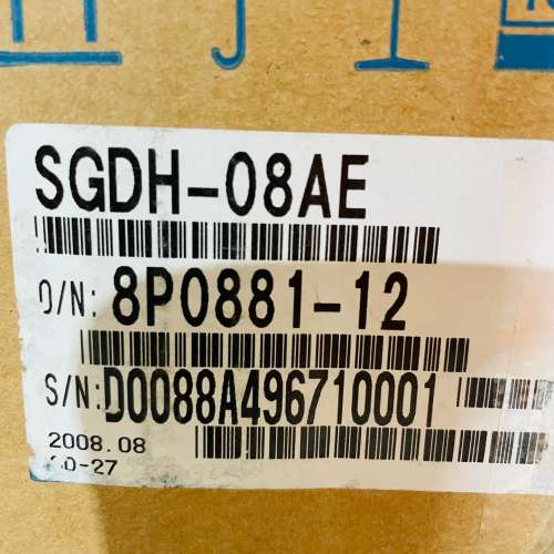 {议价}安川马达驱动器，SGDH-08AE，未使用，正品