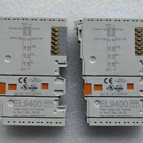 {议价}倍福电源模块，EL9400，共计2个，如图所示，未使用，