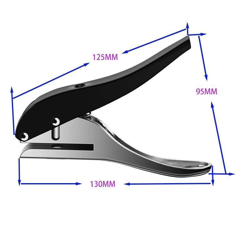 手动生态板封边条卡片冲孔机圆孔无钉眼遮丑打孔器木工工具现货