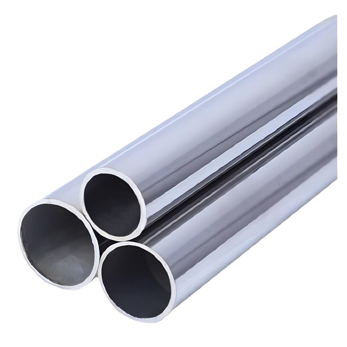 不锈钢圆管衣橱挂衣杆钢管杆阳台晾衣杆衣架挂杆钢杆25mm32衣通杆