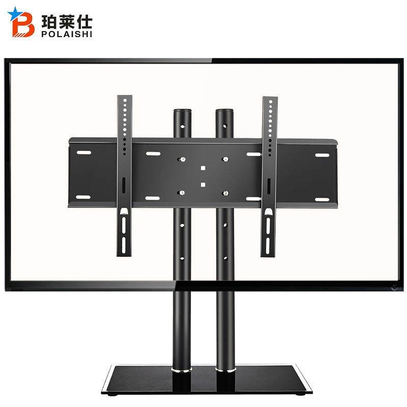 通用32-65寸电视底座支架桌面电视支架台式脚架电视挂架免打孔